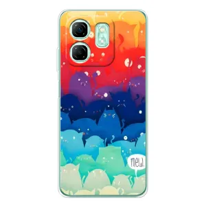 Силіконовий чохол з котиком для Infinix Smart 9 (Mew)