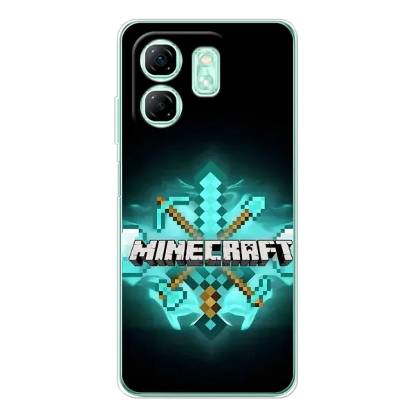 Чехол с рисунком «MineCraft 2» для Infinix Smart 9 Чехол с рисунком «MineCraft 2» для Infinix Smart 9