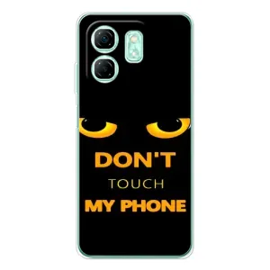 Чохол з Прикольним Принтом на Infinix Smart 9 (Не чіпай мій телефон)