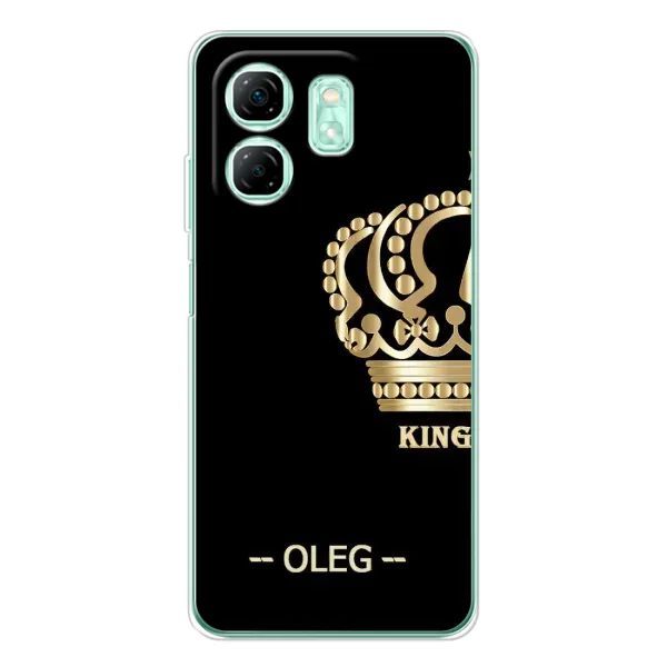 Чехол с рисунком «OLEG» для Infinix Smart 9 Чехол с рисунком «OLEG» для Infinix Smart 9