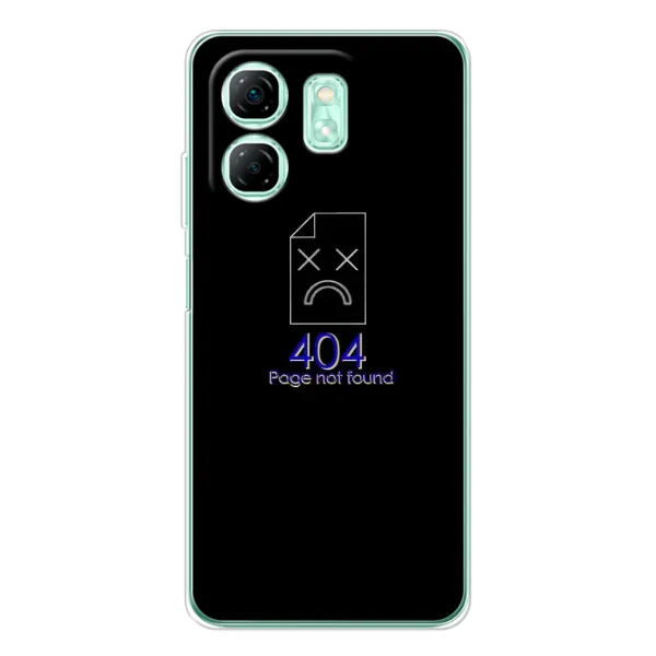 Чехол с рисунком «Ошибка 404» для Infinix Smart 9 Чехол с рисунком «Ошибка 404» для Infinix Smart 9