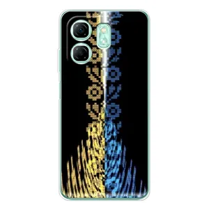 Силиконовый Чехол на Infinix Smart 9 (Патриотическая вышиванка)