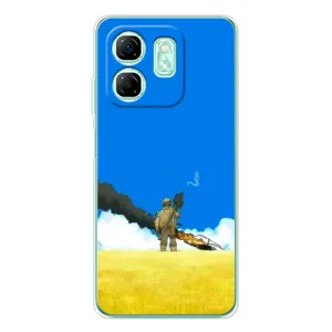 Чехлы на военную тематику для Infinix Smart 9 (Попадание)