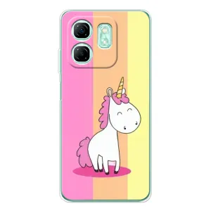 Чехол Unicorn на Infinix Smart 9 (Радужный Единорог)