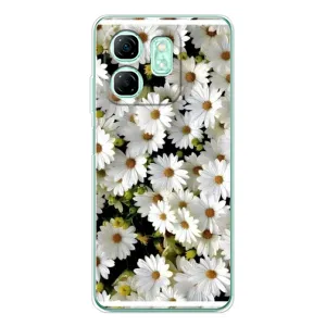Чохол з ромашками на Infinix Smart 9 (Рамка в ромашках)