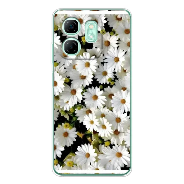 Чехол с рисунком «Рамка в ромашках» для Infinix Smart 9 Чехол с рисунком «Рамка в ромашках» для Infinix Smart 9