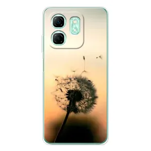 Силіконовий Чохол з кульбабками на Infinix Smart 9 (Роздмухана кульбабка)