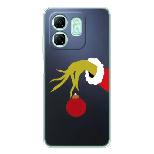 Чехол с рисунком «Рука Гринча» для Infinix Smart 9 Чехол с рисунком «Рука Гринча» для Infinix Smart 9
