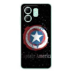Чехол с Щитом Капитана Америки на Infinix Smart 9 (Щит Капитана)