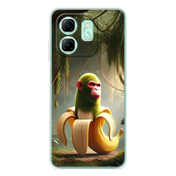 Чехол с рисунком «Шимпанзини бананини» для Infinix Smart 9 Чехол с рисунком «Шимпанзини бананини» для Infinix Smart 9