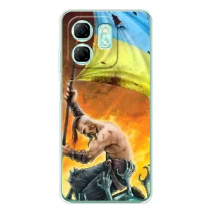Чохол з картинкою (Патріотичний КОЗАК) на Infinix Smart 9 (Сильний КОЗАК)