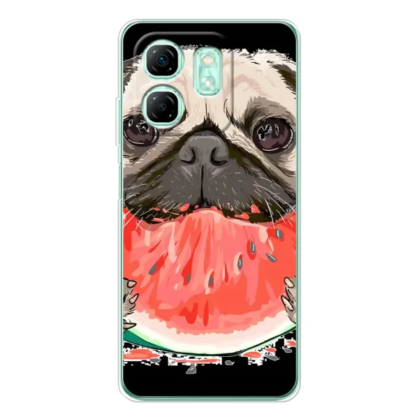 Чехол с рисунком «Смешной Мопс» для Infinix Smart 9 Чехол с рисунком «Смешной Мопс» для Infinix Smart 9