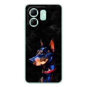 Бампер для Infinix Smart 9 з картинкою "Песики" (Собака Мопсік)