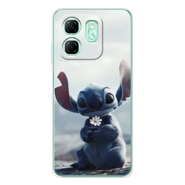 Чехол с рисунком «Стич с цветочком» для Infinix Smart 9 Чехол с рисунком «Стич с цветочком» для Infinix Smart 9