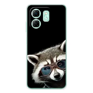 Силіконовий Чохол з Энотами на Infinix Smart 9 (Стильний Єнот)