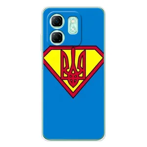 Чехол с картинкой (Патриотический ГЕРБ) на Infinix Smart 9