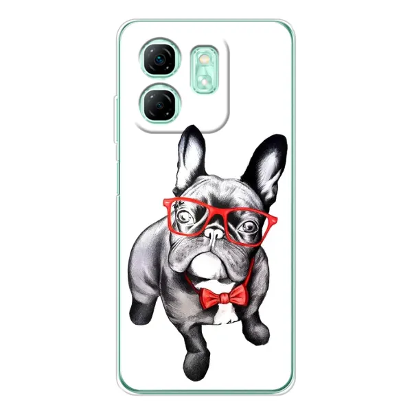 Чехол с рисунком «В очках» для Infinix Smart 9 Чехол с рисунком «В очках» для Infinix Smart 9