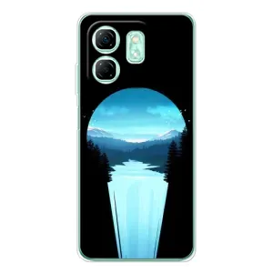Літній Чохол на Infinix Smart 9 (Синій Водоспад)