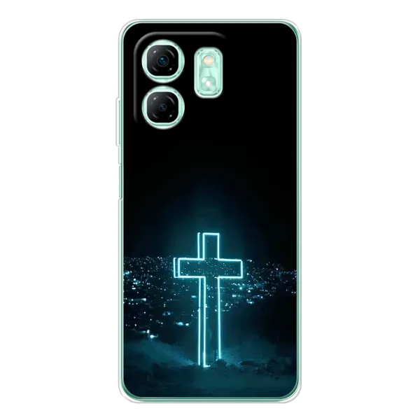 Чехол с рисунком «Яркий Крест» для Infinix Smart 9 Чехол с рисунком «Яркий Крест» для Infinix Smart 9