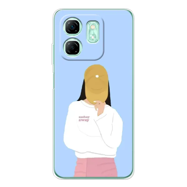 Чехол с рисунком «Желтая кепка» для Infinix Smart 9 Чехол с рисунком «Желтая кепка» для Infinix Smart 9