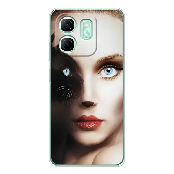 Чехол с рисунком «Женщина кошка» для Infinix Smart 9 Чехол с рисунком «Женщина кошка» для Infinix Smart 9