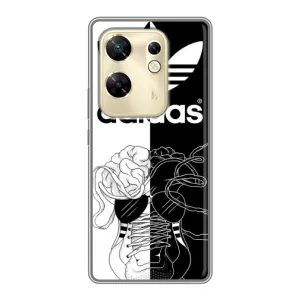 Чохол с стилі "Адідас" для Інфінікс Зеро 30 (Adidas шнурки)