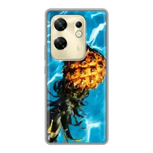 Чохол з зображенням смачної їжі для Infinix Zero 30 (Ананас)