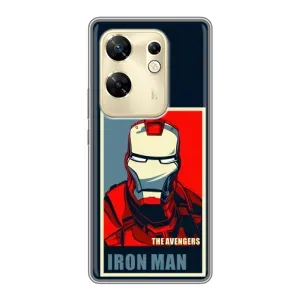 Чехол Супергерой Железный человек на Infinix Zero 30 (Art Iron man)