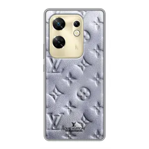 Текстурный Чехол Louis Vuitton для Инфиникс ЗЕРО 30 (Белый ЛВ)
