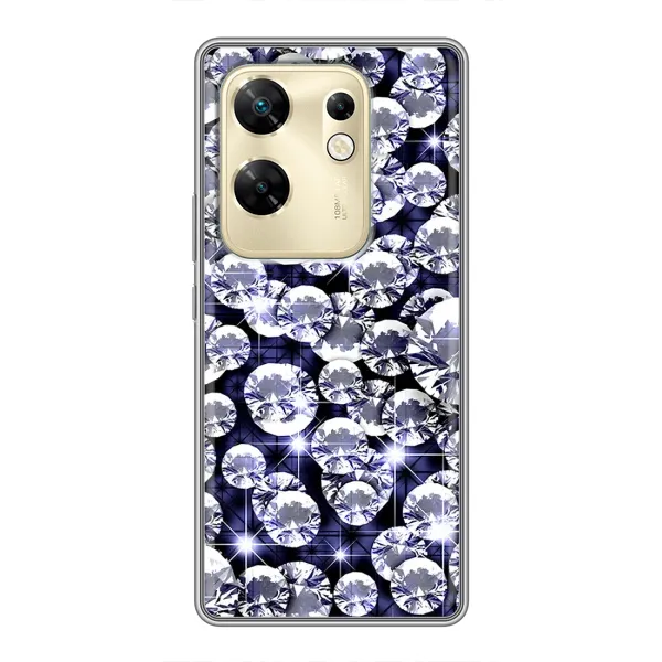 Чехол с рисунком «Бриллианты» для Infinix Zero 30 Чехол с рисунком «Бриллианты» для Infinix Zero 30