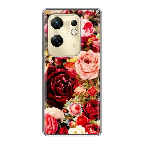 Чехол с рисунком «Букет цветов» для Infinix Zero 30 Чехол с рисунком «Букет цветов» для Infinix Zero 30