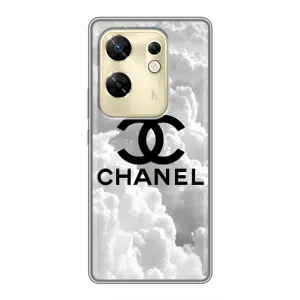 Чехол с Брендами одежды на Инфиникс ЗЕРО 30 (CHANEL)