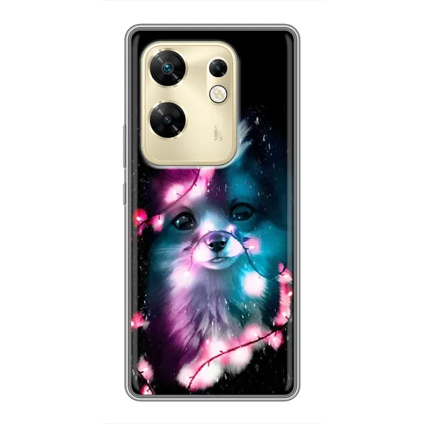 Чехол с рисунком «Черная Лиса» для Infinix Zero 30 Чехол с рисунком «Черная Лиса» для Infinix Zero 30