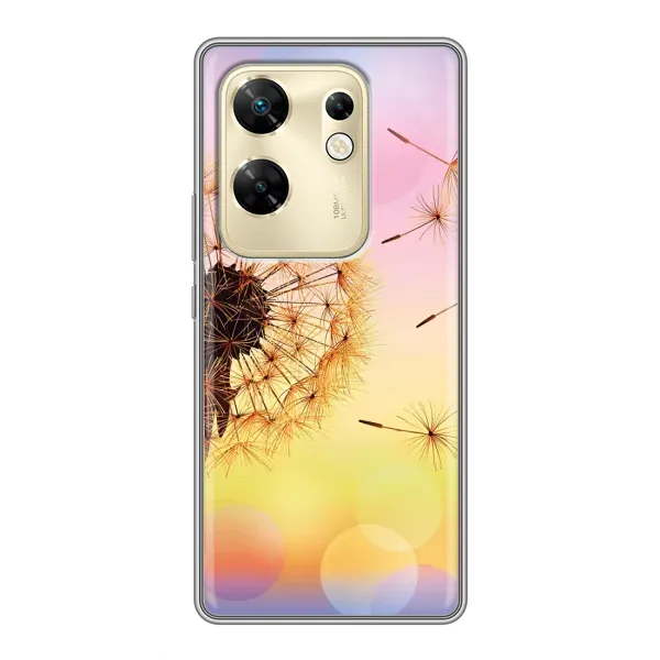 Чехол с рисунком «Цветок-одуванчик» для Infinix Zero 30 Чехол с рисунком «Цветок-одуванчик» для Infinix Zero 30