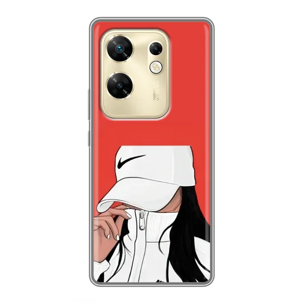 Чехол с рисунком «Девушка Nike» для Infinix Zero 30 Чехол с рисунком «Девушка Nike» для Infinix Zero 30