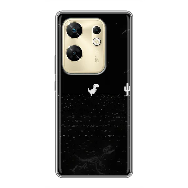 Чехол с рисунком «Динозаврик» для Infinix Zero 30 Чехол с рисунком «Динозаврик» для Infinix Zero 30