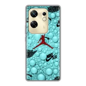 Силиконовый Чехол Nike Air Jordan на Инфиникс ЗЕРО 30 (Джордан Найк)