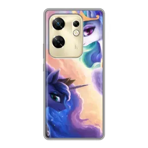 Чохол Unicorn на Infinix Zero 30 (Єдиноріжки на хамарках)