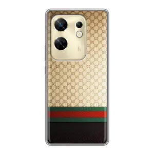 Чехлы Бренд GUCCI для Infinix Zero 30 (Фон Гуччи)