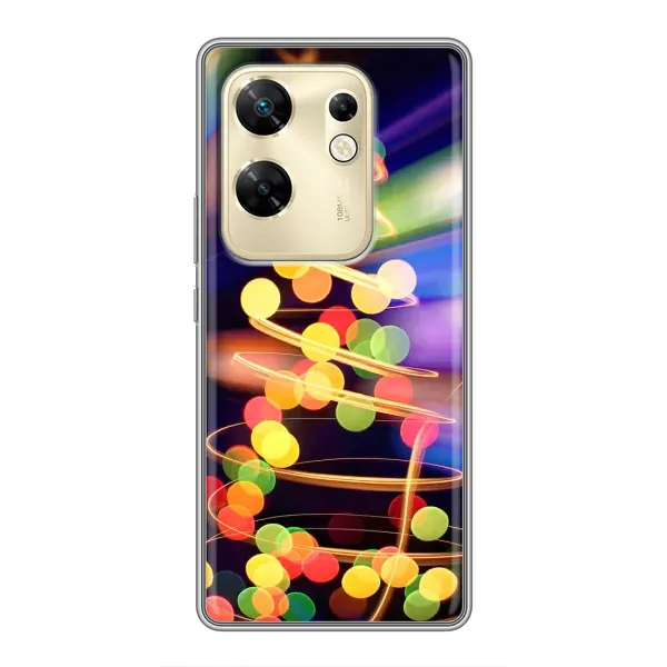 Чехол с рисунком «Гирлянды» для Infinix Zero 30 Чехол с рисунком «Гирлянды» для Infinix Zero 30