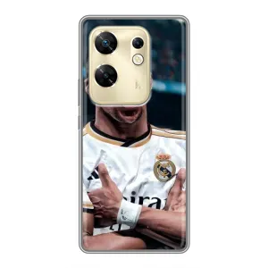 Чехол (TPU) с Футболистом на Infinix Zero 30 (Гол Мбаппе)