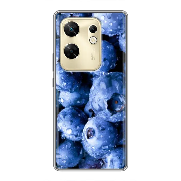 Чехол с рисунком «Голубика» для Infinix Zero 30