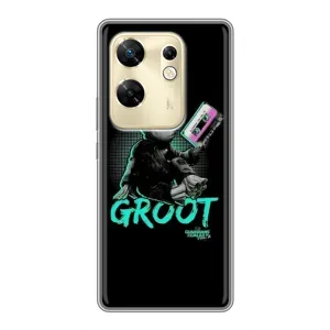 Чехол Супергерои Марвел на Инфиникс ЗЕРО 30 (Groot)