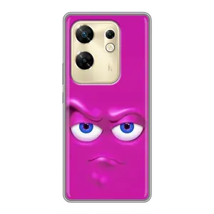 Силиконовые Чехлы (смешные стикеры) для Infinix Zero 30 (Хитрая мордочка)