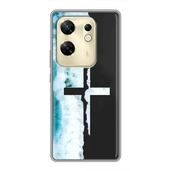 Чехол с рисунком «Хрест» для Infinix Zero 30 Чехол с рисунком «Хрест» для Infinix Zero 30