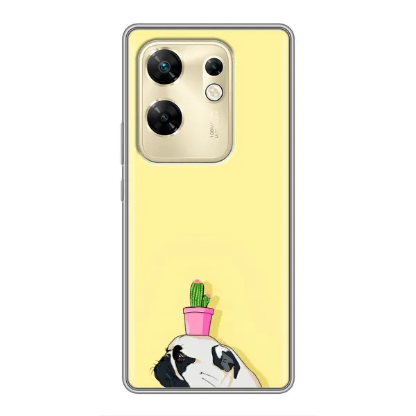Чехол с рисунком «Кактус на голове» для Infinix Zero 30 Чехол с рисунком «Кактус на голове» для Infinix Zero 30