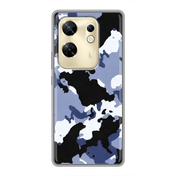 Чехол с рисунком «Камуфляжный Серый» для Infinix Zero 30 Чехол с рисунком «Камуфляжный Серый» для Infinix Zero 30