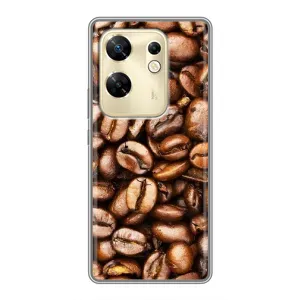 Чохол з зображенням смачної їжі для Infinix Zero 30 (Кава)