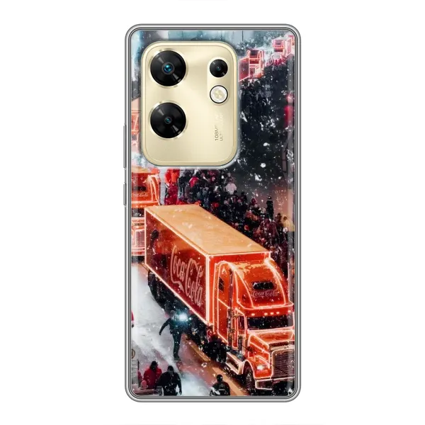 Чехол с рисунком «Кока Кола» для Infinix Zero 30