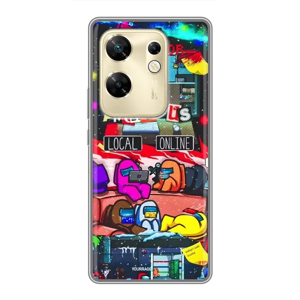 Чехол с рисунком «Команда 2» для Infinix Zero 30 Чехол с рисунком «Команда 2» для Infinix Zero 30